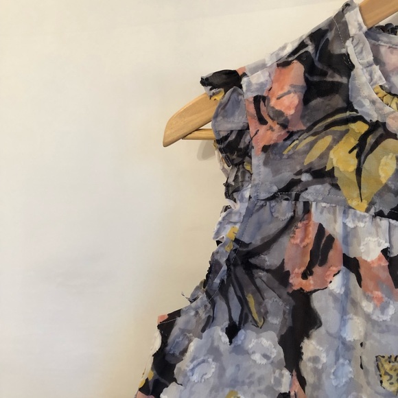 Ann Taylor Loft Floral sleeveless top - Picture 2 of 4